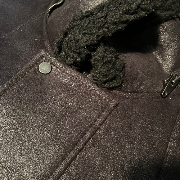 FAUX SUEDE JACKET - Picture 7 of 9